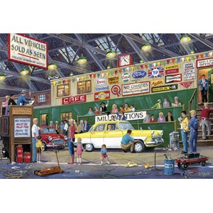 Gibsons (G2713) - "Going Once Going Twice" - 250 pieces puzzle