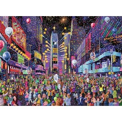 Ravensburger (16423) - "New Years in Times Square" - 500 pieces puzzle