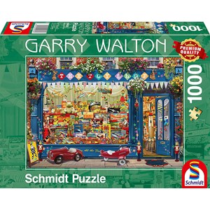 Schmidt Spiele (59606) - Garry Walton: "Toy Store" - 1000 pieces puzzle