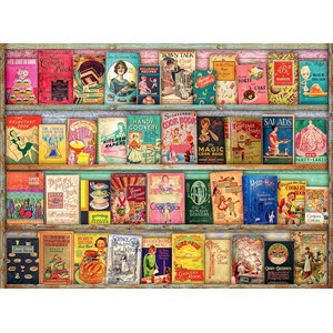 Ravensburger (16412) - Aimee Stewart: "Vintage Cook Books" - 500 pieces puzzle