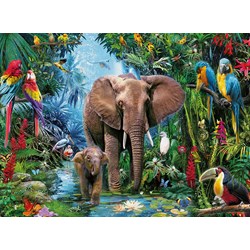 Ravensburger (12901) - "Safari Animals" - 150 pieces puzzle