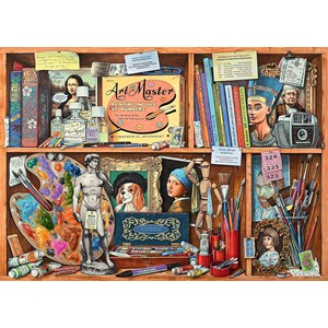 Ravensburger (14997) - Geoffrey Tristram: "The Artist Cabinet" - 1000 pieces puzzle