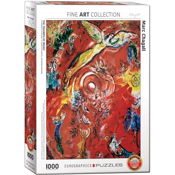 Eurographics (6000-5418) - Marc Chagall: "The Triumph of Music" - 1000 pieces puzzle