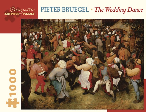 Pomegranate (aa1030) - Pieter Brueghel the Elder: "The Wedding Dance" - 1000 pieces puzzle