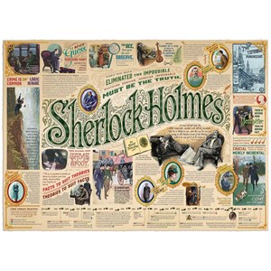 Cobble Hill (80293) - "Sherlock" - 1000 pieces puzzle