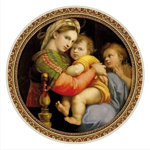 D-Toys (69771) - Raphael: "Madonna della Seggiola" - 525 pieces puzzle