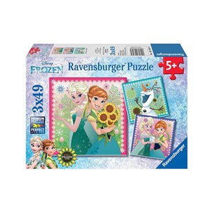 Ravensburger (09356) - "Frozen Fever" - 49 pieces puzzle