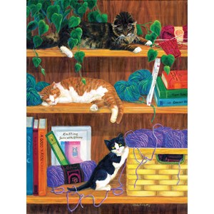 SunsOut (31631) - Linda Elliott: "A good Yarn" - 500 pieces puzzle