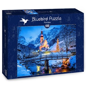 Bluebird Puzzle (70269) - "Ramsau" - 1000 pieces puzzle