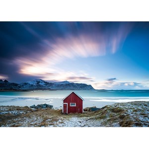Schmidt Spiele (58395) - "Hut on the Atlantic Coast" - 1000 pieces puzzle