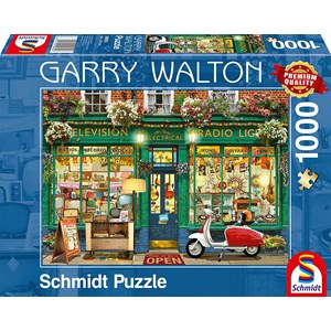 Schmidt Spiele (59605) - Garry Walton: "Electronics Shop" - 1000 pieces puzzle