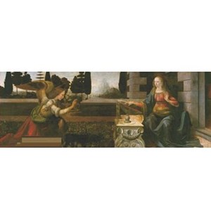 Impronte Edizioni (073) - Leonardo Da Vinci: "Annunciation" - 1000 pieces puzzle