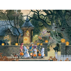 Cobble Hill (85085) - Douglas Laird: "Halloween Buddies" - 500 pieces puzzle
