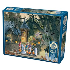 Cobble Hill (85085) - Douglas Laird: "Halloween Buddies" - 500 pieces puzzle