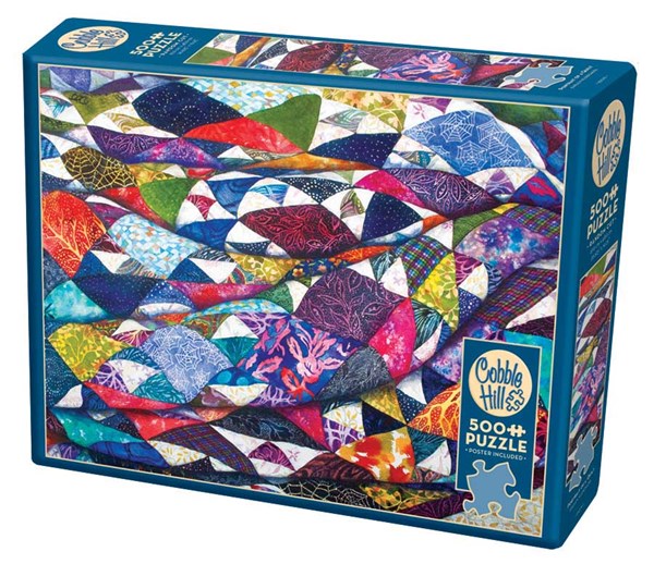 Cobble Hill (85079) - Helen Klebesadel: "Portrait of a Quilt" - 500 pieces puzzle