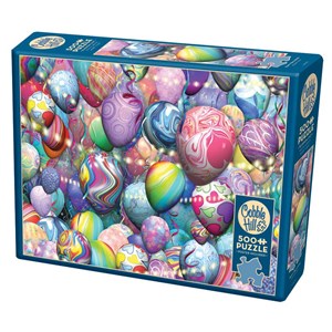 Cobble Hill (85075) - Suzan Lind: "Party Balloons" - 500 pieces puzzle