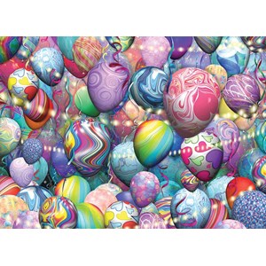 Cobble Hill (85075) - Suzan Lind: "Party Balloons" - 500 pieces puzzle