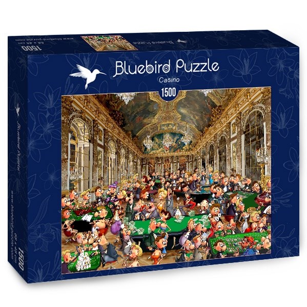 Bluebird Puzzle (70263) - François Ruyer: "Casino" - 1500 pieces puzzle