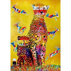 Bluebird Puzzle (70301) - Graeme Stevenson: "African Watch" - 1000 pieces puzzle