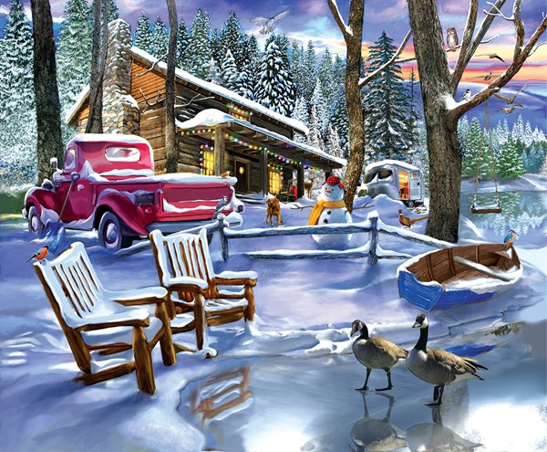 SunsOut (31530) - "Snowed In" - 500 pieces puzzle