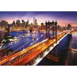 Educa (18508) - "Manhattan at dusk" - 3000 pieces puzzle
