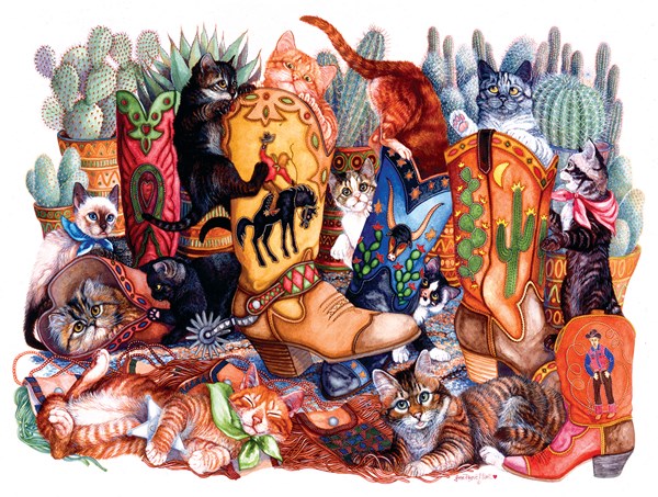 SunsOut (50076) - "Boot Camp" - 500 pieces puzzle