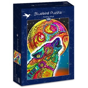 Bluebird Puzzle (70203) - Dean Russo: "Howling Wolf" - 1000 pieces puzzle