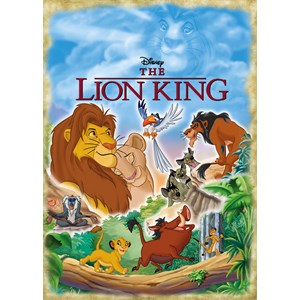 Jumbo (18823) - "The Lion King Movie Poster" - 1000 pieces puzzle