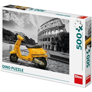 Dino (50231) - "Scooter at the Colosseum" - 500 pieces puzzle