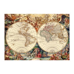 Dino (53249) - "Antique World Map" - 1000 pieces puzzle