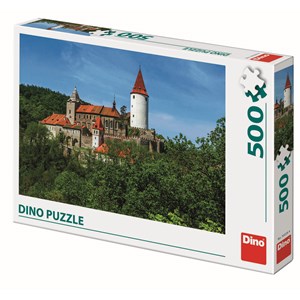 Dino (50228) - "Křivoklát Castle" - 500 pieces puzzle