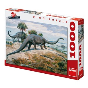 Dino (53202) - "Dinosaurs" - 1000 pieces puzzle