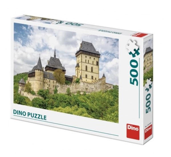 Dino (50240) - "Karlstein Castle" - 500 pieces puzzle