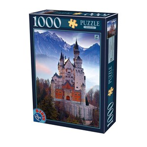 D-Toys (75963) - "Neuschwanstein" - 1000 pieces puzzle