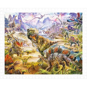 Pintoo (h1919) - Jan Patrik Krasny: "Dinosaurs" - 500 pieces puzzle