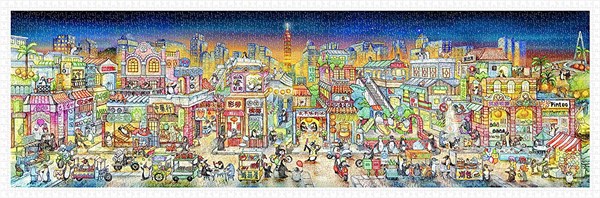Pintoo (h2024) - Tom Parker: "Taipei City" - 2000 pieces puzzle