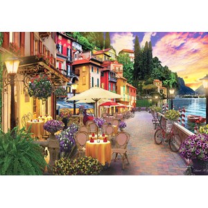 Anatolian (3944) - David McLean: "Lake Como" - 2000 pieces puzzle