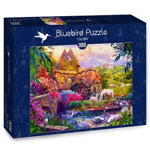 Bluebird Puzzle (70146) - Jan Patrik Krasny: "Old Mill" - 3000 pieces puzzle