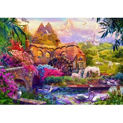 Bluebird Puzzle (70146) - Jan Patrik Krasny: "Old Mill" - 3000 pieces puzzle