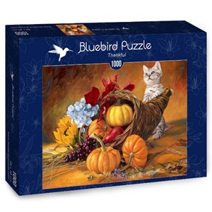 Bluebird Puzzle (70069) - Lucie Bilodeau: "Thankful" - 1000 pieces puzzle