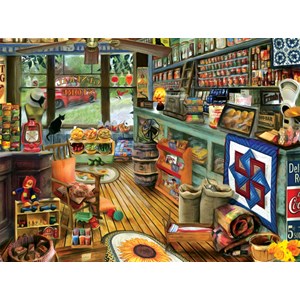 SunsOut (28926) - Tom Wood: "Shopping Day" - 1000 pieces puzzle