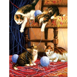 SunsOut (13339) - Kevin Walsh: "Balls of Yarn" - 500 pieces puzzle