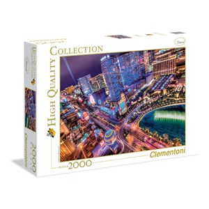 Clementoni (32555) - "Las Vegas" - 2000 pieces puzzle
