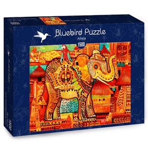 Bluebird Puzzle (70413) - Oxana Zaika: "Africa" - 1500 pieces puzzle