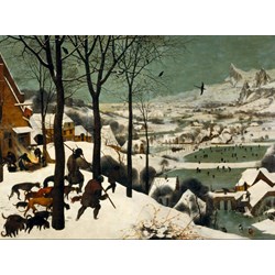Grafika (00698) - Pieter Brueghel the Elder: "Hunters in the Snow" - 2000 pieces puzzle