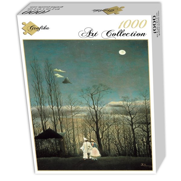 Grafika (00500) - Henri Rousseau: "Carnival Evening, 1886" - 1000 pieces puzzle