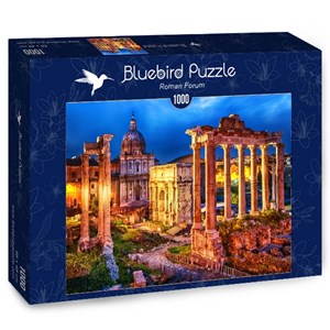 Bluebird Puzzle (70264) - Boris Stroujko: "Roman Forum" - 1000 pieces puzzle