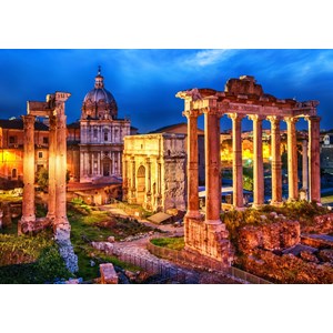 Bluebird Puzzle (70264) - Boris Stroujko: "Roman Forum" - 1000 pieces puzzle