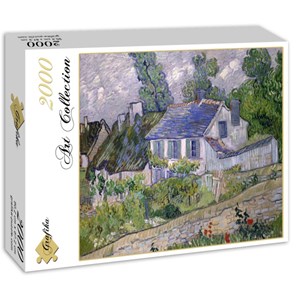 Grafika (00681) - Vincent van Gogh: "Maison à Auvers, 1890" - 2000 pieces puzzle
