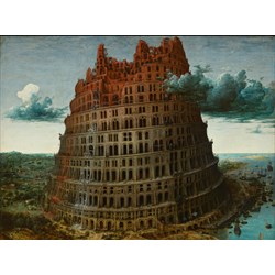 Grafika (00697) - Pieter Brueghel the Elder: "The Tower of Babel" - 2000 pieces puzzle
